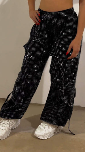 Women's Sequined Trousers