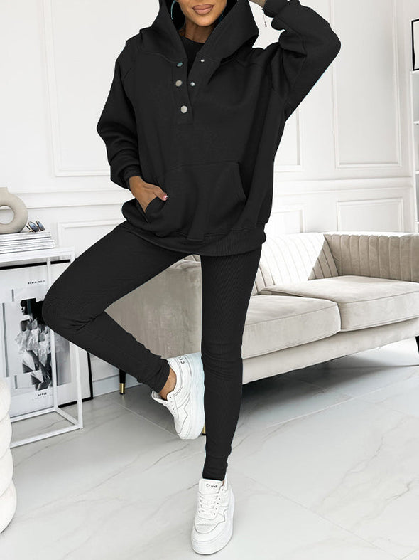 Casual and Comfortable Sweatshirt Suit